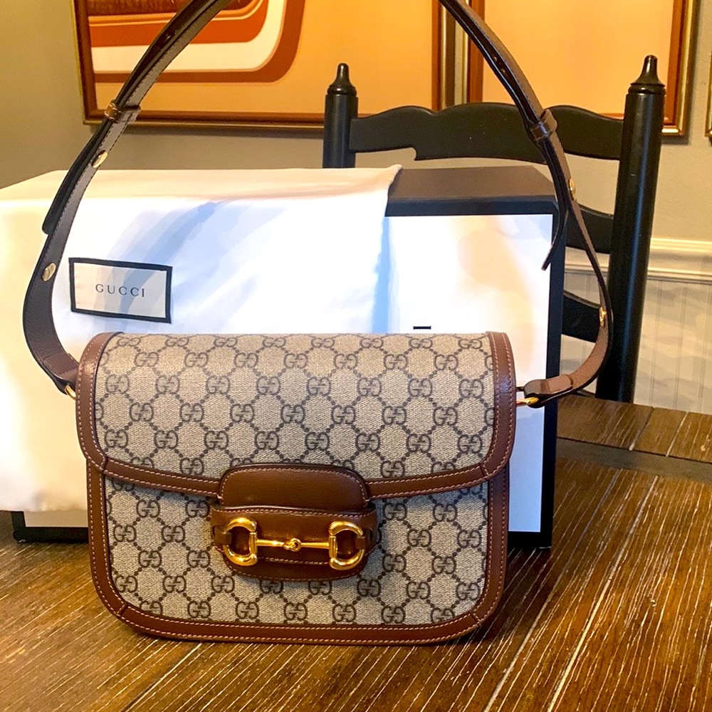 Gucci Horsebit 1955 shoulder bag *authentic* -  Current bag on their website!